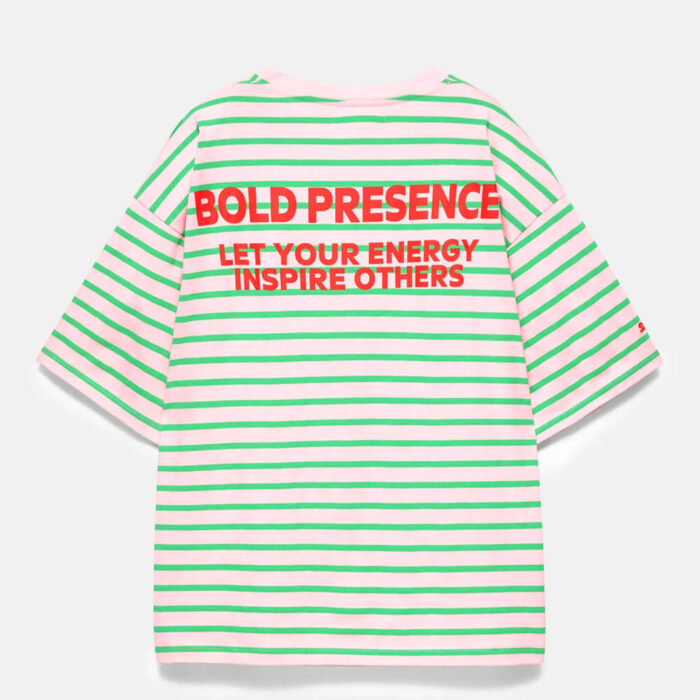 Striped short sleeve T-shirt