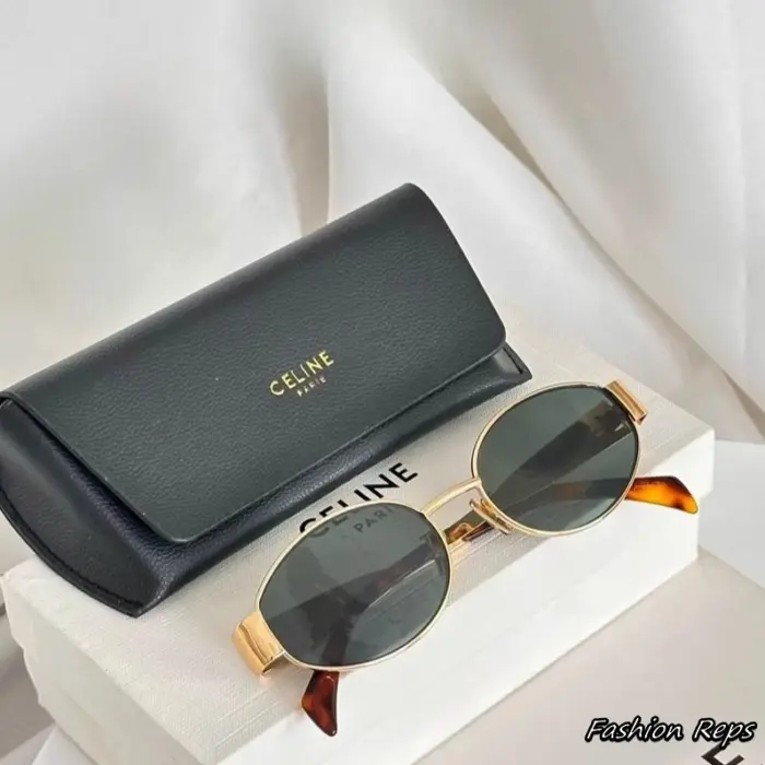 Celine Triomphe Oval Sunglasses
