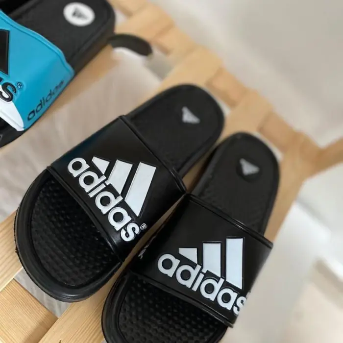 Adidas Adilette Comfort Sliders In 2 Colors