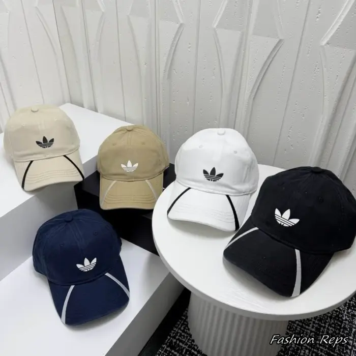 Adidas Originals Trefoil Contrast Visor Line Baseball Cap In Different Colors