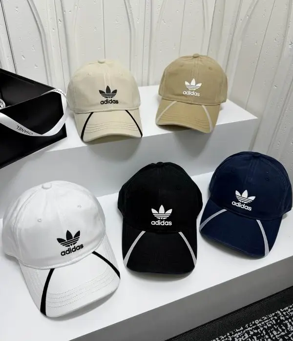 Adidas Originals Trefoil Contrast Piping Baseball Cap In Different Colors