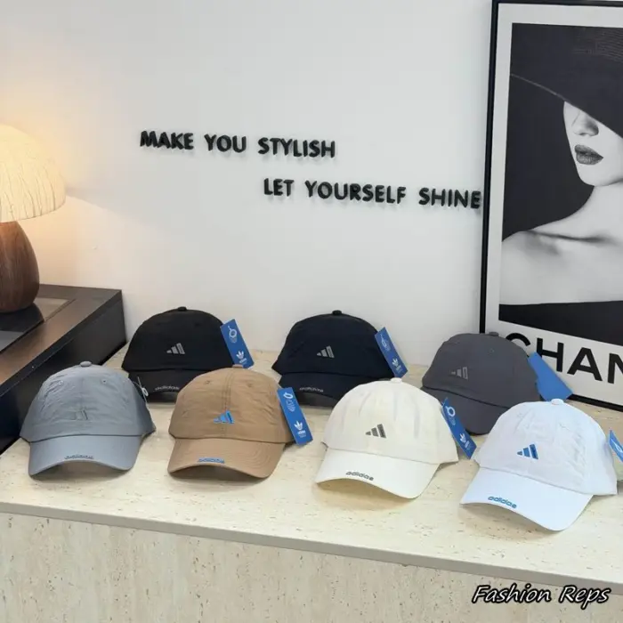 Adidas Performance Lightweight Nylon Curved Visor Baseball Cap In Different Colors