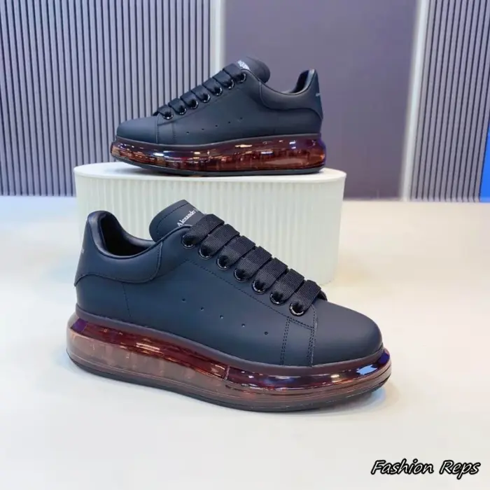 Alexander McQueen Oversized Sneakers With Air Bubble Wedge Sole