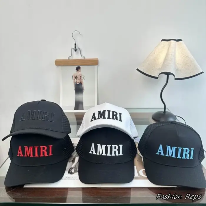AMIRI Core Logo Trucker Cap In Different Colors