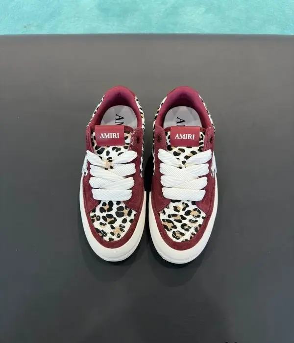 Amiri Red Women’s Sunset Sneakers