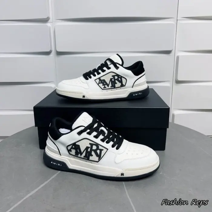 Amiri Classic Low Top Sneakers In 2 Colors