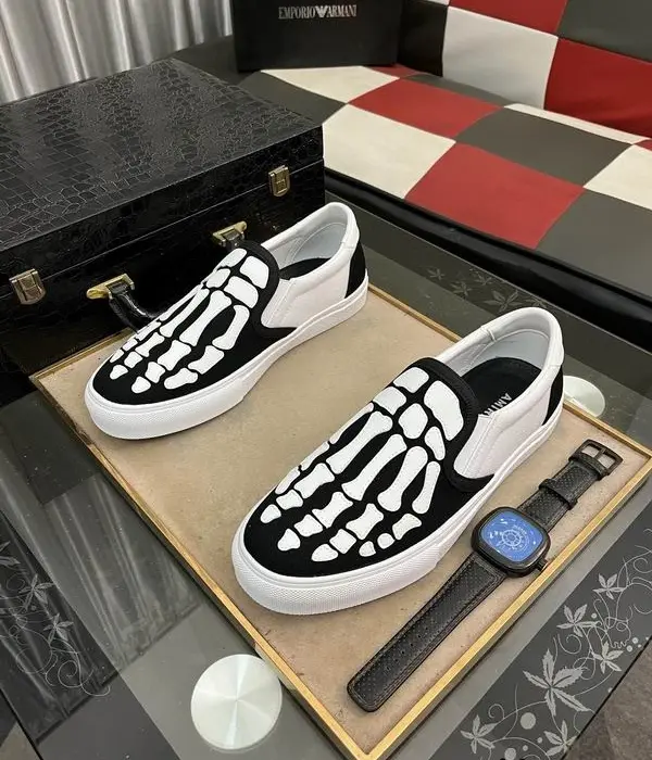 Amiri Skel Toe Slip On Sneaker