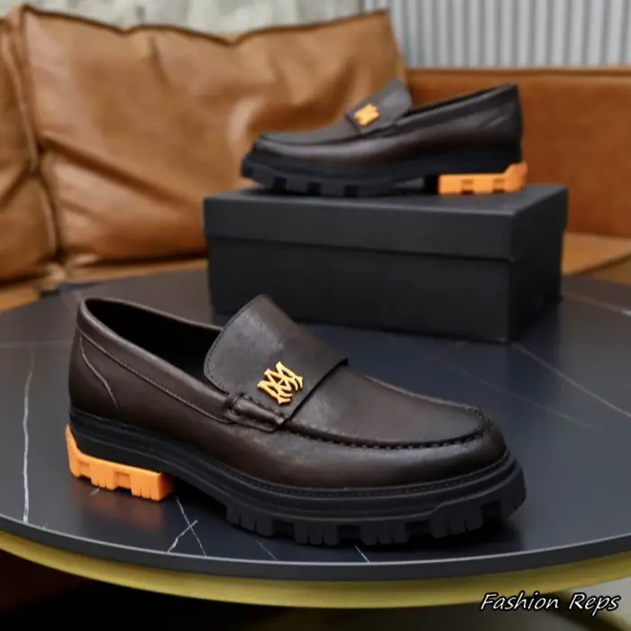 AMIRI Luxury Leather Loafers