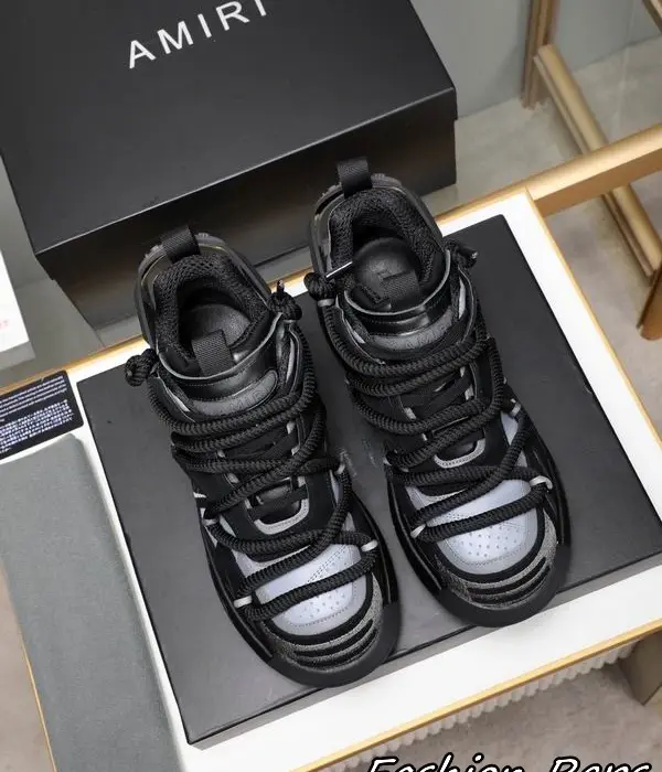 AMIRI Metallic MA-1 Black Sneakers