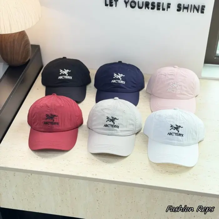 Arcteryx Embroidered Logo Baseball Cap In Different Colors