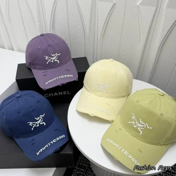 Arcteryx Small Bird Logo Dusty Purple Mauve Cap In Different Colors