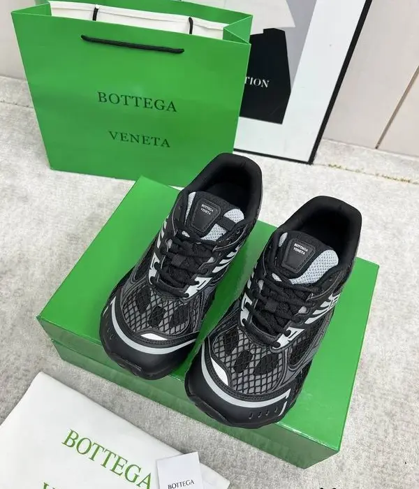 Bottega Veneta Technical Mesh Upper Orbit Flash Sneakers