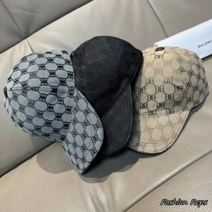 Balenciaga BB Monogram Jacquard Baseball Cap In Multiple Colors