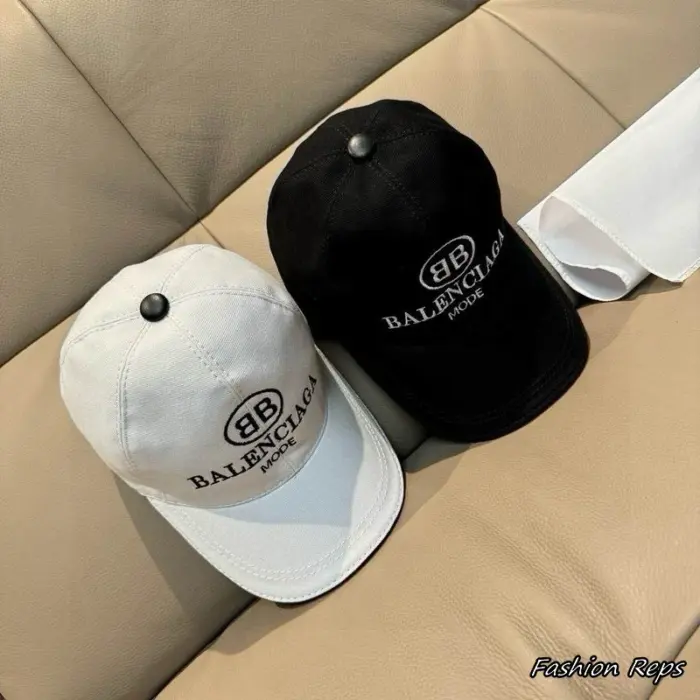 Balenciaga BB Mode Logo Baseball Cap In 2 Colors