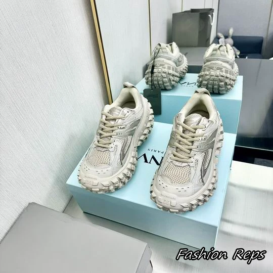 Balenciaga Lanvin Curb Spiky Sneakers In Different Colors
