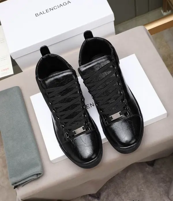 Balenciaga Black High Top Sneakers