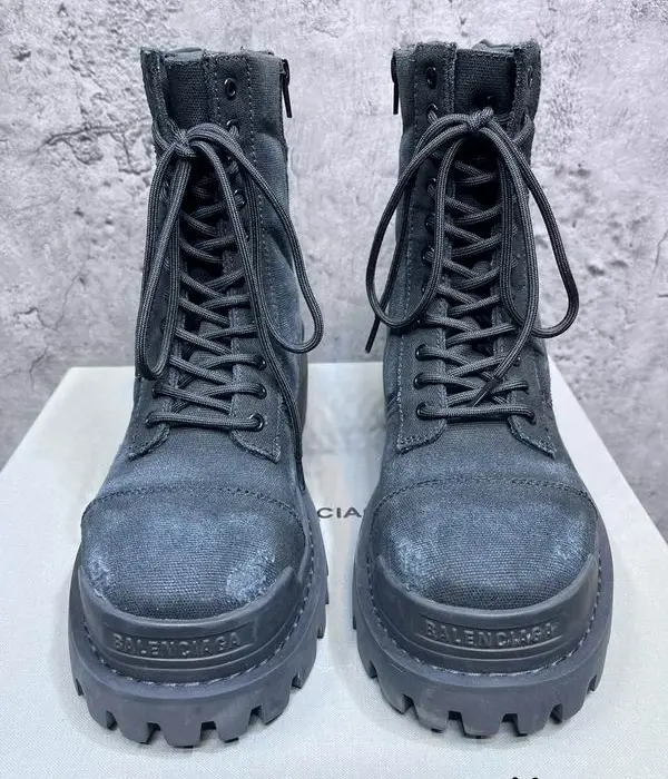 Balenciaga Strike Combat Boots