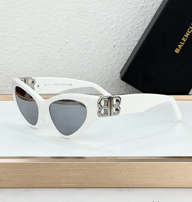 Balenciaga Dynasty Cat Eye Block Sunglasses In Different Colors