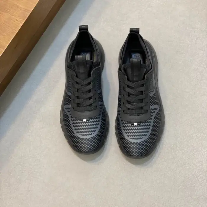 Bally Brandos Knit Low Top Sneakers With Chunky Sole In 2 Colors