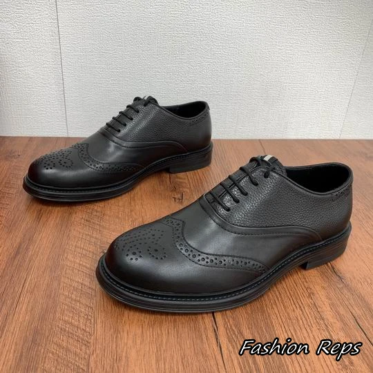 Bally Nixor Black Lace Up Dress Shoes