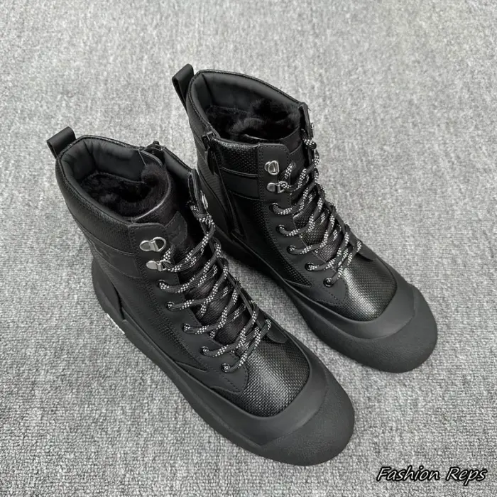 Bally Celsyo Lace Up Combat Boots
