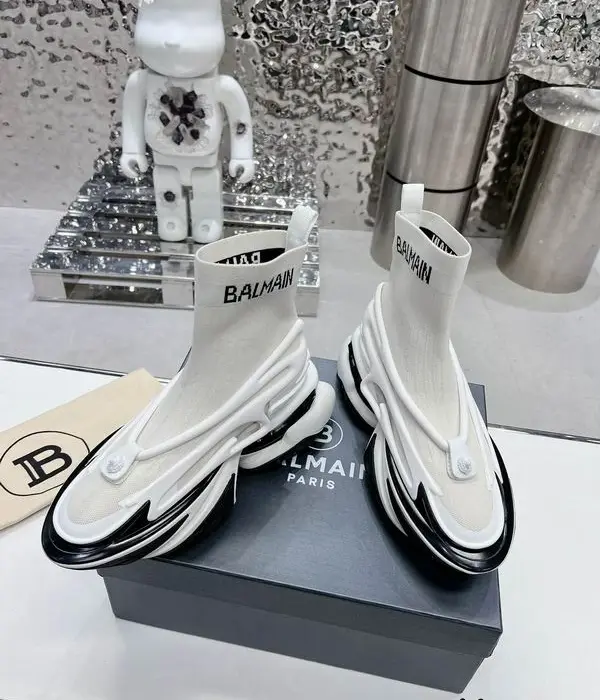 Balmain Unicorn High Top Sock Boots In Different Colors