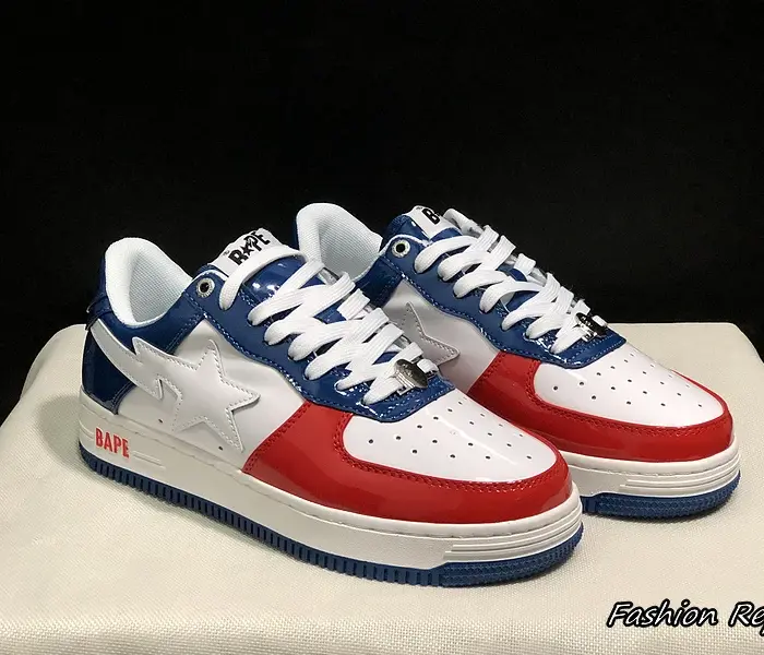 Bape A Bathing Ape Sta M1 France Low Top Sneakers
