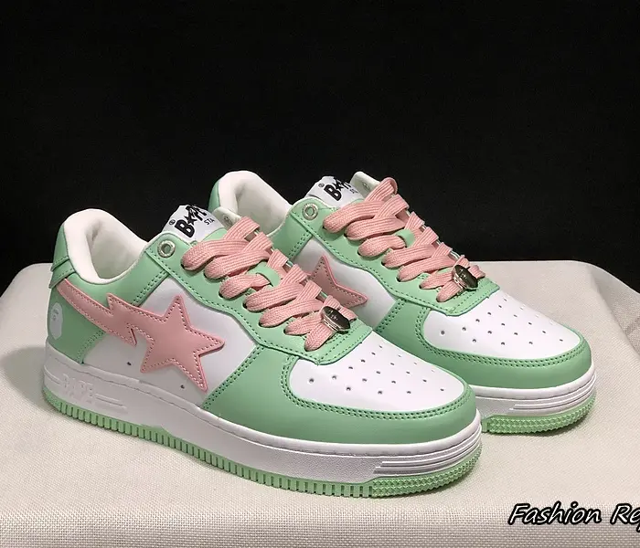 Bape A Bathing Ape STA Low Pastel Sneakers