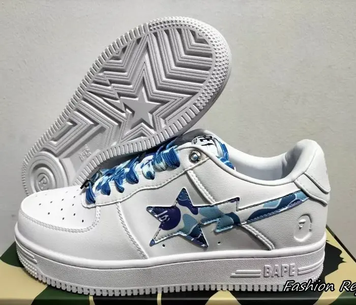 Bape A Bathing Ape Sta Low ABC Camo Sneakers In 2 Colors