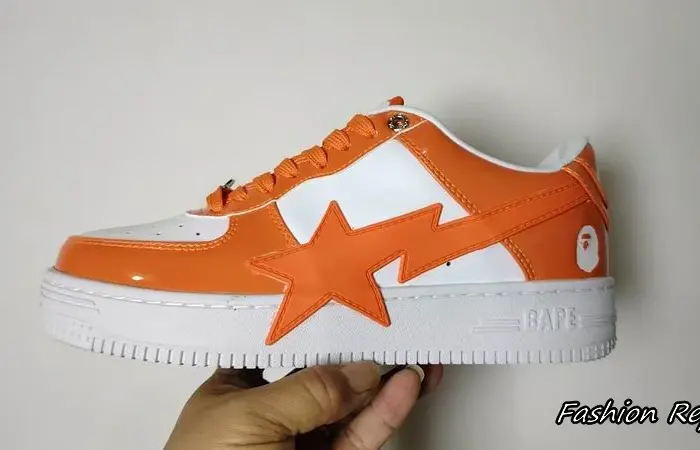 Bape A Bathing Ape Sneakers With Signature Star Bolt Logo In Different Colors