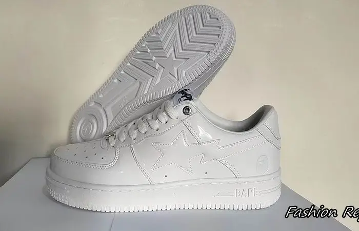 Bape A Bathing Ape Sta Sneakers With Distinct Star Logo Detailing In 2 Colors