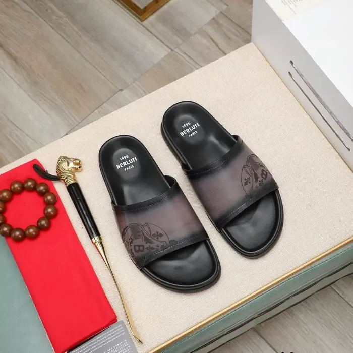 Berluti 1895 Paris Men's Sandals In 2 Colors