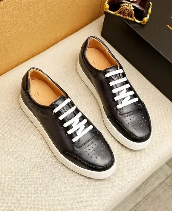 Berluti Low Top Sneakers With Contrasting White Laces