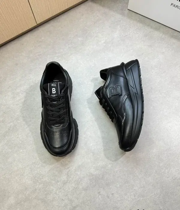 Berluti Gravity Men's Sneakers With Prominent Embossed B Logo On The Side