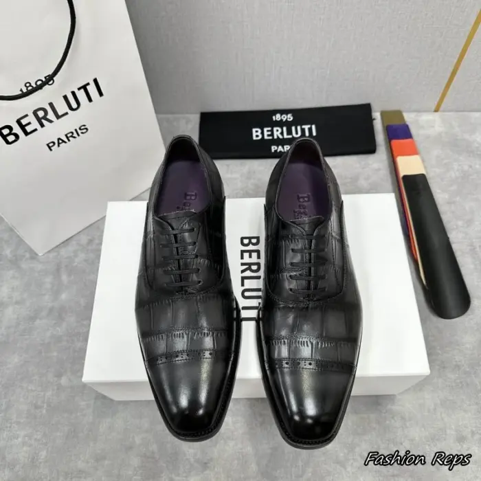 Berluti Alessandro Demesure Venezia Dress Shoes In 2 Colors