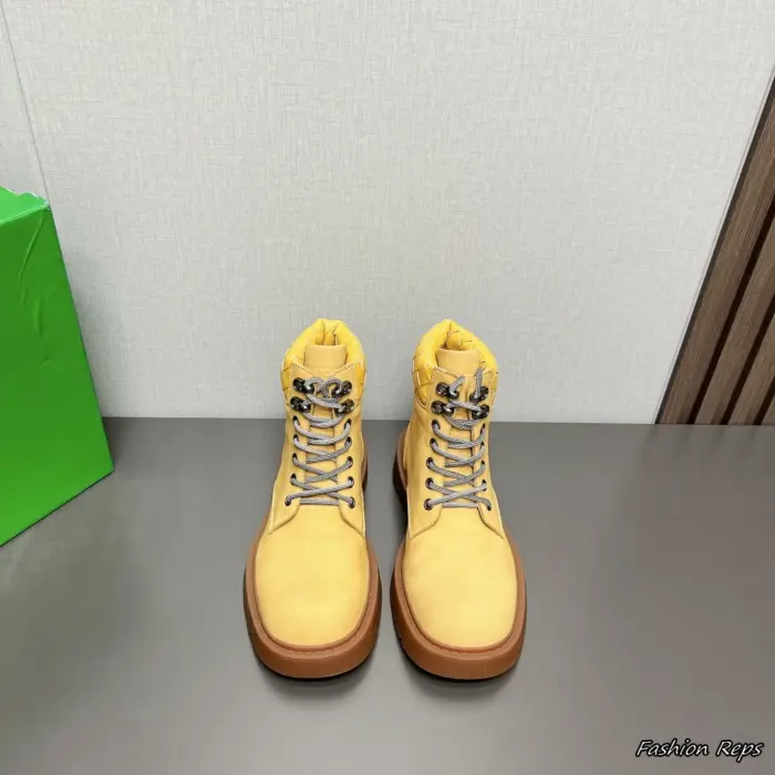 Bottega Veneta Haddock Intrecciato Nubuck Ankle Boots In 2 Colors