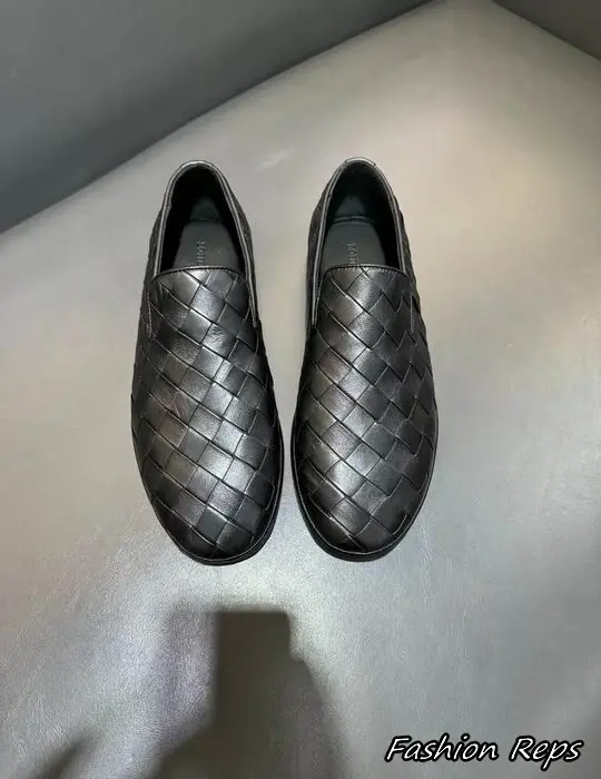 Bottega Veneta Sunday Slip On Loafers With Signature Woven Intrecciato In 2 Colors