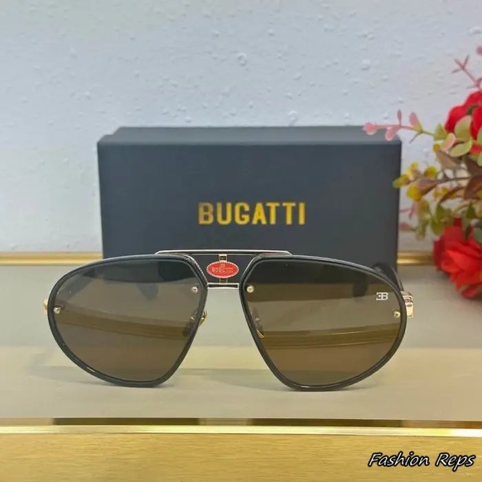Bugatti 10 Aviator Sunglasses In Different Colors