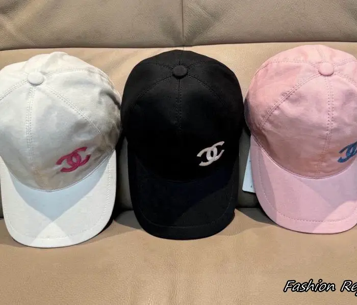 Chanel Side Embroidered CC Canvas Baseball Cap In Multiple Colors