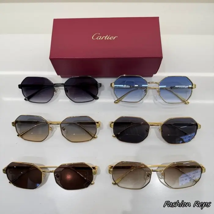 Cartier CT0322SA Octagonal Sunglasses In Different Colors