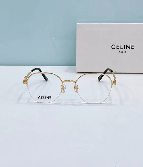 Celine CL50140U Triomphe Oval Glasses In Different Colors