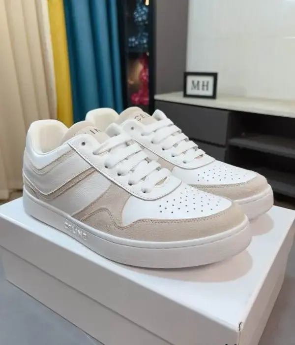 Celine Block Low Top Trainers In 2 Colors