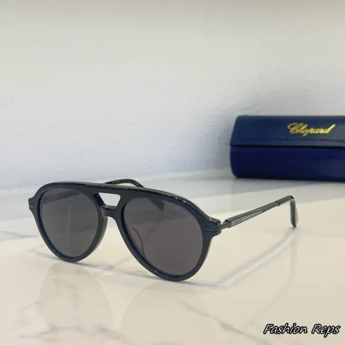 Chopard SCHF21 Classic Racing Aviator Sunglasses In Different Colors
