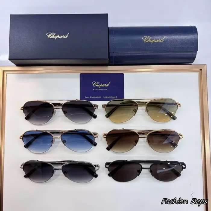 Chopard Aviator Sunglasses In Multiple Colors