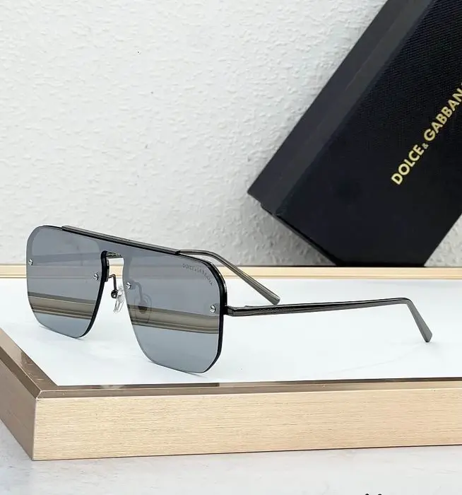 Dolce & Gabbana DG2213 Aviator Shield Sunglasses In Different Colors