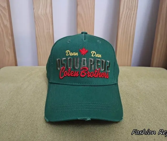 Dsquared2 Dean & Dan Caten Brothers Embroidered Baseball Cap