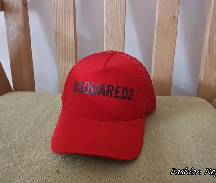 Dsquared2 Minimalist Printed Logo Mesh Trucker Cap