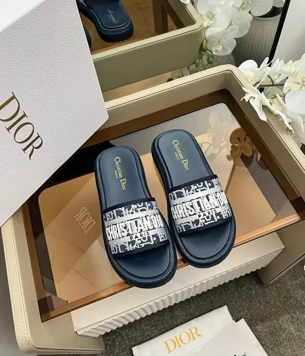Christian Dior Dway Slides In Different Colors