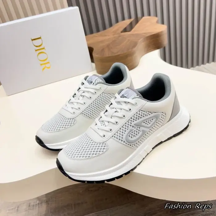 Christian Dior Airy Trainers With CD Side Logo