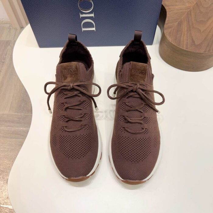 Christian Dior Lounge Trainers In Brown
